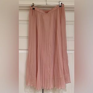 H&M Pleated Midi Skirt